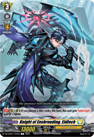 Knight of Enshrouding, Eidlech - DZ-BT07/124EN