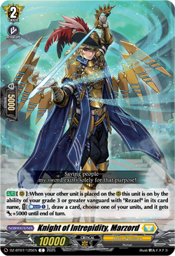 Knight of Intrepidity, Marzord - DZ-BT07/125EN