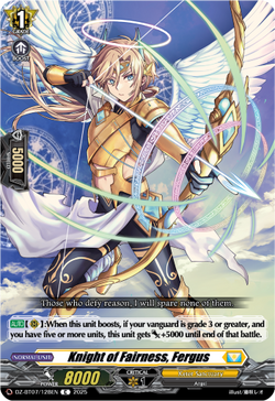 Knight of Fairness, Fergus - DZ-BT07/128EN