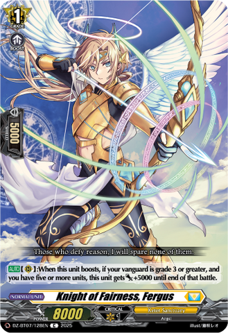 Knight of Fairness, Fergus - DZ-BT07/128EN