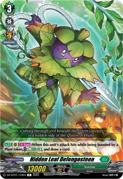 Hidden Leaf Defengosteen - DZ-BT07/133EN