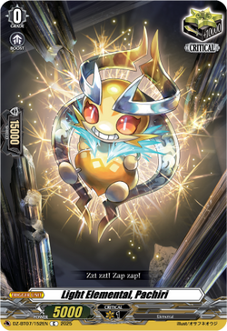Light Elemental, Pachiri - DZ-BT07/152EN