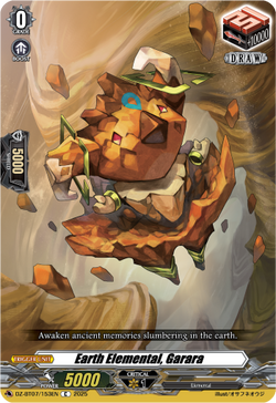 Earth Elemental, Garara - DZ-BT07/153EN