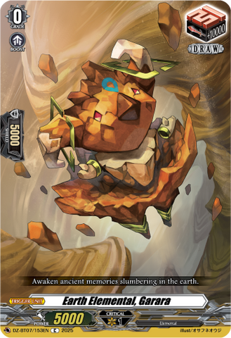 Earth Elemental, Garara - DZ-BT07/153EN
