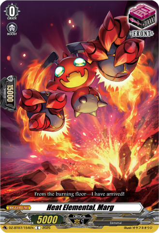 Heat Elemental, Marg - DZ-BT07/154EN