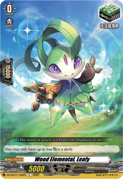Wood Elemental, Leafy - DZ-BT07/155EN