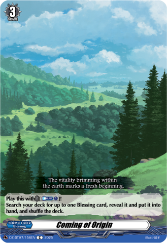 Coming of Origin - DZ-BT07/156EN