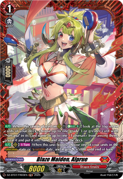 Blaze Maiden, Alprue (FR) - DZ-BT07/FR03EN