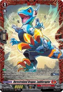 Unrestrained Dragon, Laddieraptor (FR) - DZ-BT07/FR07EN