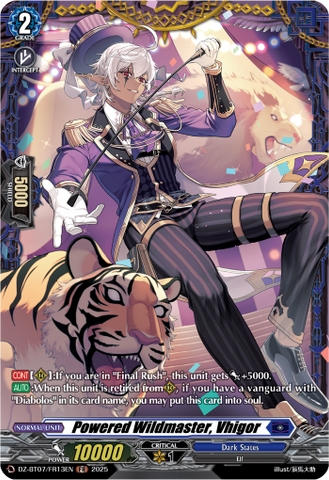 Powered Wildmaster, Vhigor (FR) - DZ-BT07/FR13EN