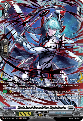 Circle Axe of Dissociation, Cepheidouter (FR) - DZ-BT07/FR17EN