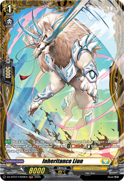 Inheritance Lion (FR) - DZ-BT07/FR29EN