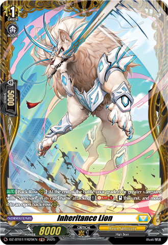 Inheritance Lion (FR) - DZ-BT07/FR29EN