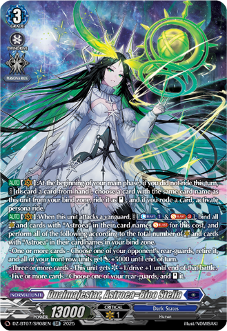 Dualmajestar, Astroea=Bico Stella (SR) - DZ-BT07/SR08EN