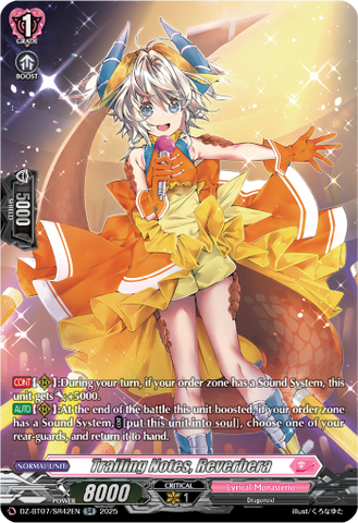 Trailing Notes, Reverbera (SR) - DZ-BT07/SR42EN