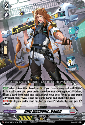Blitz Mechnanic, Bauen - DZ-BT08/029EN