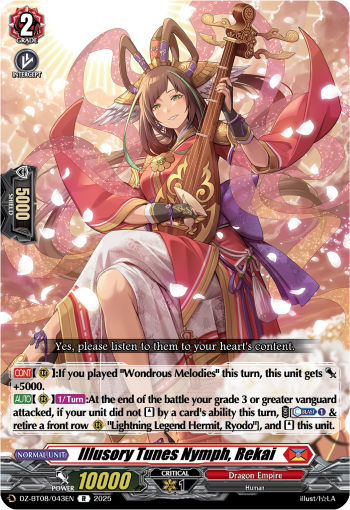 Mystical Tunes Nymph, Rekai - DZ-BT08/043EN