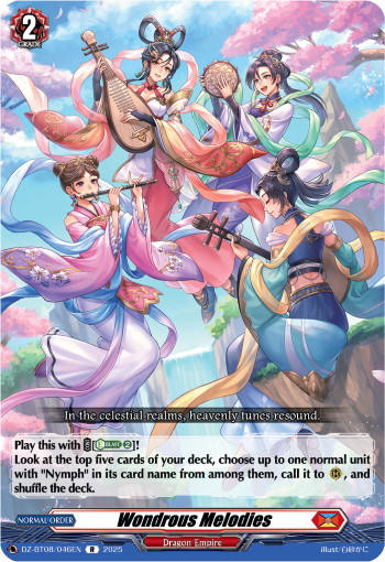 Wonderous Melodies - DZ-BT08/046EN