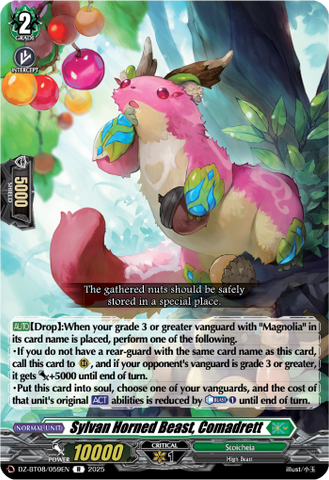 Sylvan Horned Beast, Comadrett - DZ-BT08/059EN