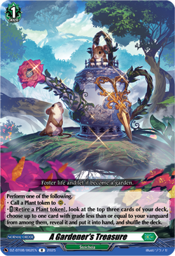 A Gardener's Treasure - DZ-BT08/062EN