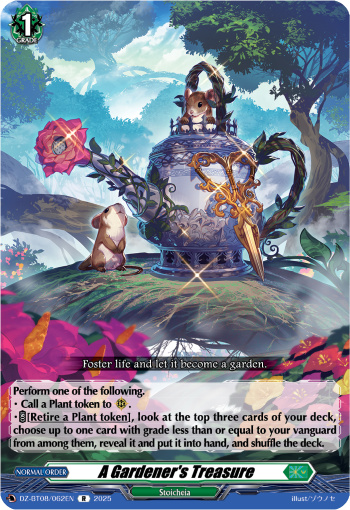 A Gardener's Treasure - DZ-BT08/062EN