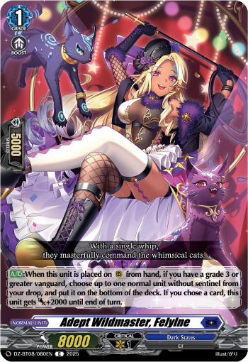 Adept WildMaster, Felylne - DZ-BT08/080EN