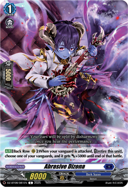 Abrasive Dissonance - DZ-BT08/081EN