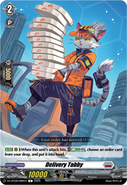 Delivery Tabby - DZ-BT08/086EN