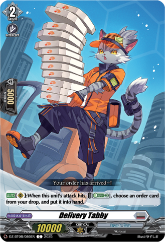 Delivery Tabby - DZ-BT08/086EN