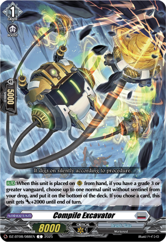 Compile Excavator - DZ-BT08/088EN