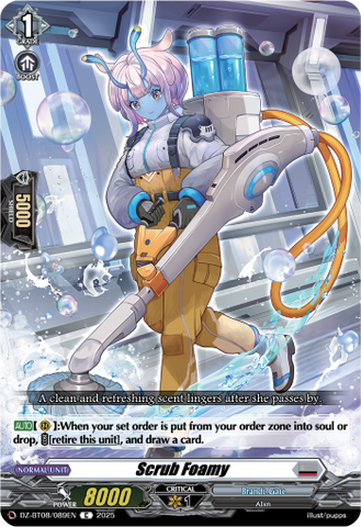 Scrub Foamy - DZ-BT08/089EN