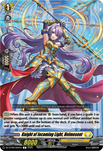 Knight of Incoming Light, Helmesent - DZ-BT08/095EN