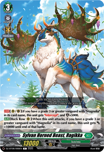Sylvan Horned Beast, Radishka - DZ-BT08/099EN