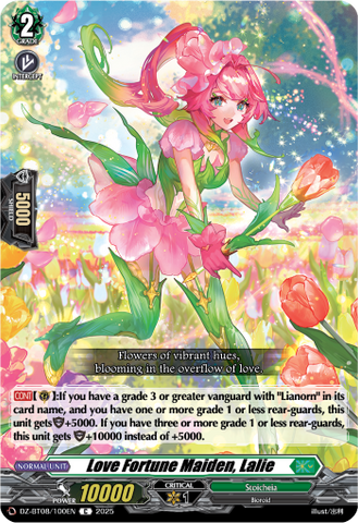 Love Fortune Maiden, Lalie - DZ-BT08/100EN