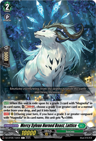 Sylvan Horned Beast of Mercy, Lattice - DZ-BT08/102EN