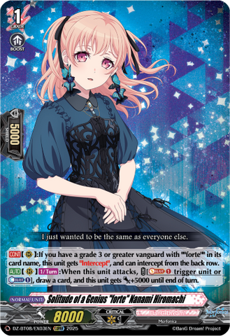 Solitude of a Genius "forte" Nanami Hiromachi - DZ-BT08/EX03EN