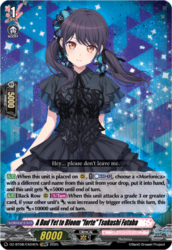 A Bud Yet to Bloom "forte" Tsukushi Futaba - DZ-BT08/EX04EN