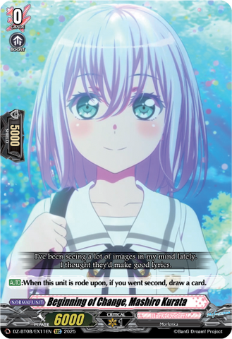 Beginning of Change, Mashiro Kurata - DZ-BT08/EX11EN