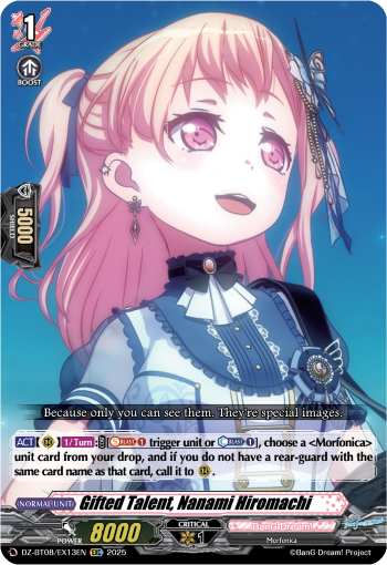 Gifted Talent, Nanami Hiromachi - DZ-BT08/EX13EN