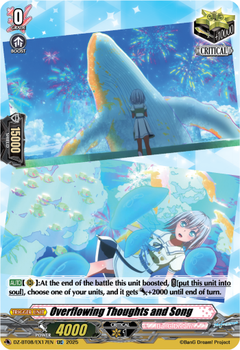 Overflowing Thoughts and Song - DZ-BT08/EX17EN