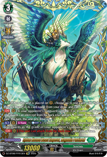 Sylvan Horned Beast Emperor, Magnolia Patriach (FFR) - DZ-BT08/FFR13EN