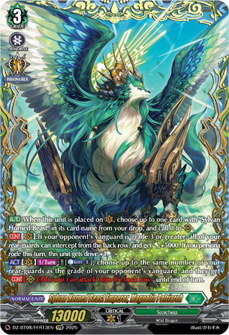 Sylvan Horned Beast Emperor, Magnolia Patriach (FFR) - DZ-BT08/FFR13EN