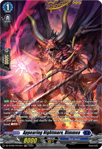 Appearing Nightmare, Dimmea (FR) - DZ-BT08/FR10EN