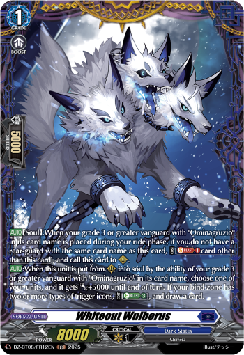 Whiteout Wulberus (FR) - DZ-BT08/FR12EN