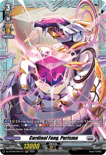 Cardinal Fang, Purisma (FR) - DZ-BT08/FR21EN