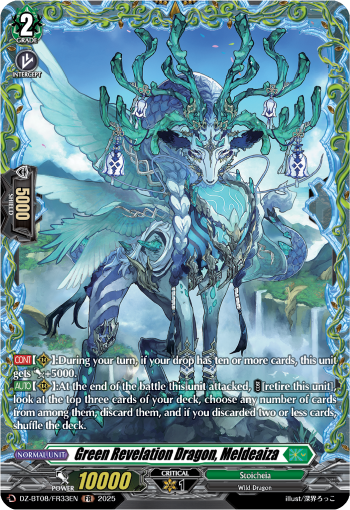 Green Revelation Dragon, Meldeaiza (FR) - DZ-BT08/FR33EN