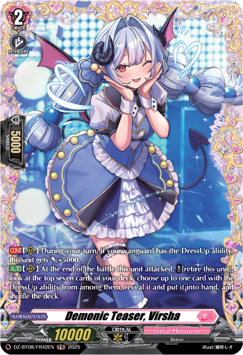 Demonic Teaser, Virsha (FR) - DZ-BT08/FR42EN