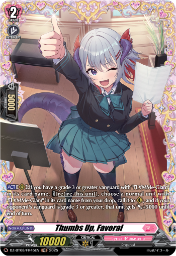 Thumbs Up, Favoral (FR) - DZ-BT08/FR45EN