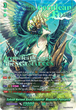 Sylvan Horned Beast Emperor, Magnolia Patriach (SEC) - DZ-BT08/SEC06EN