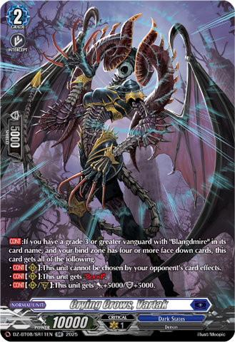Crying Crows, Vartak (SR) - DZ-BT08/SR11EN